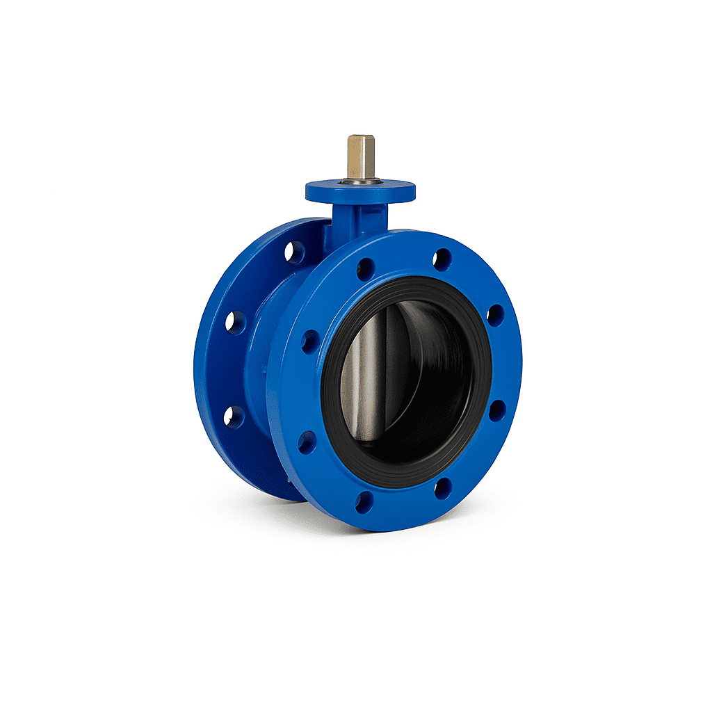 ROBINET FONTA – FLUTURE CONCENTRIC CU FLANȘE APA GSK, PN10/PN16 (90°)