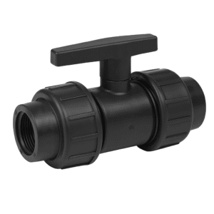 ROBINET PVC – CU BILĂ CU MUFE, PN16