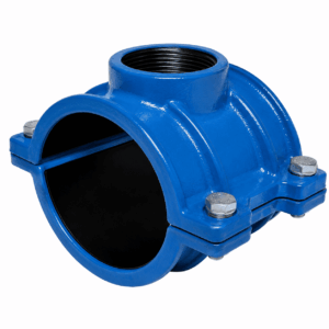 Colier Branșament Fontă pentru Țeavă PE/PVC DN 50 – 3/4"