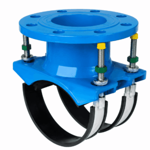 Șa cu Flanșă cu Bandă pentru Țevi din Fontă Ductilă DN 80/50 mm